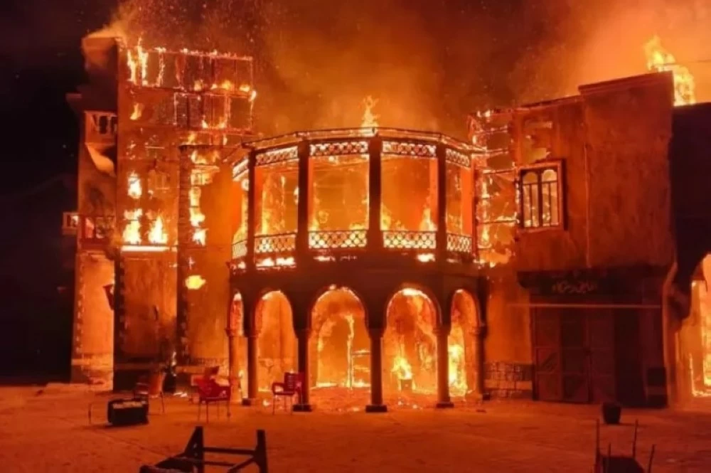 حريق مسلسل النويلاتي: غولدن لاين تكشف تفاصيل الجريمة المدبرة