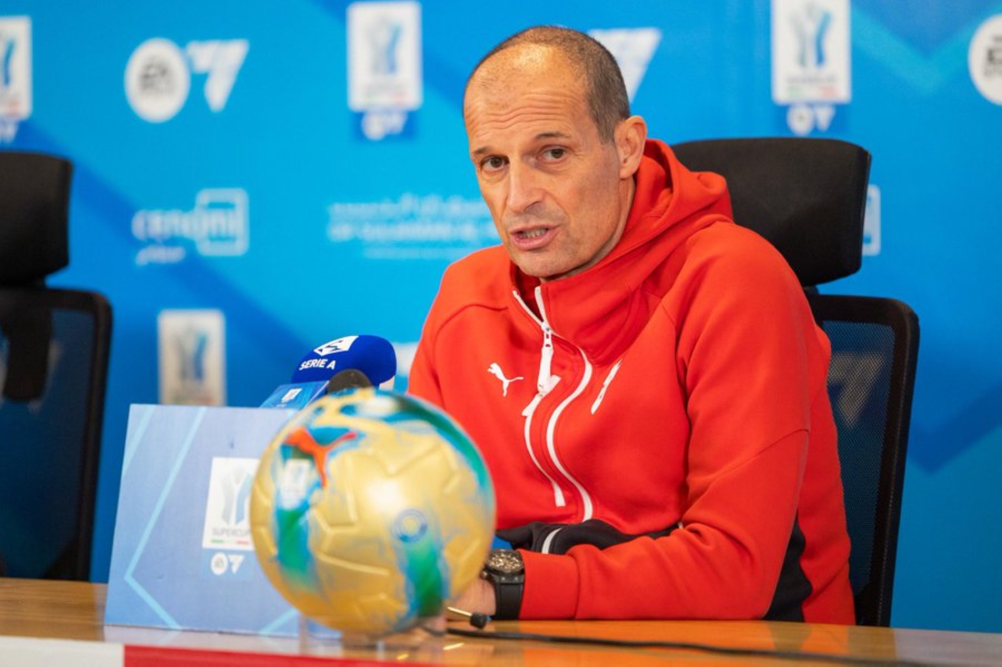 أليغري يطمح للفوز بكأس السوبر الإيطالي في السعودية مع يوفنتوس