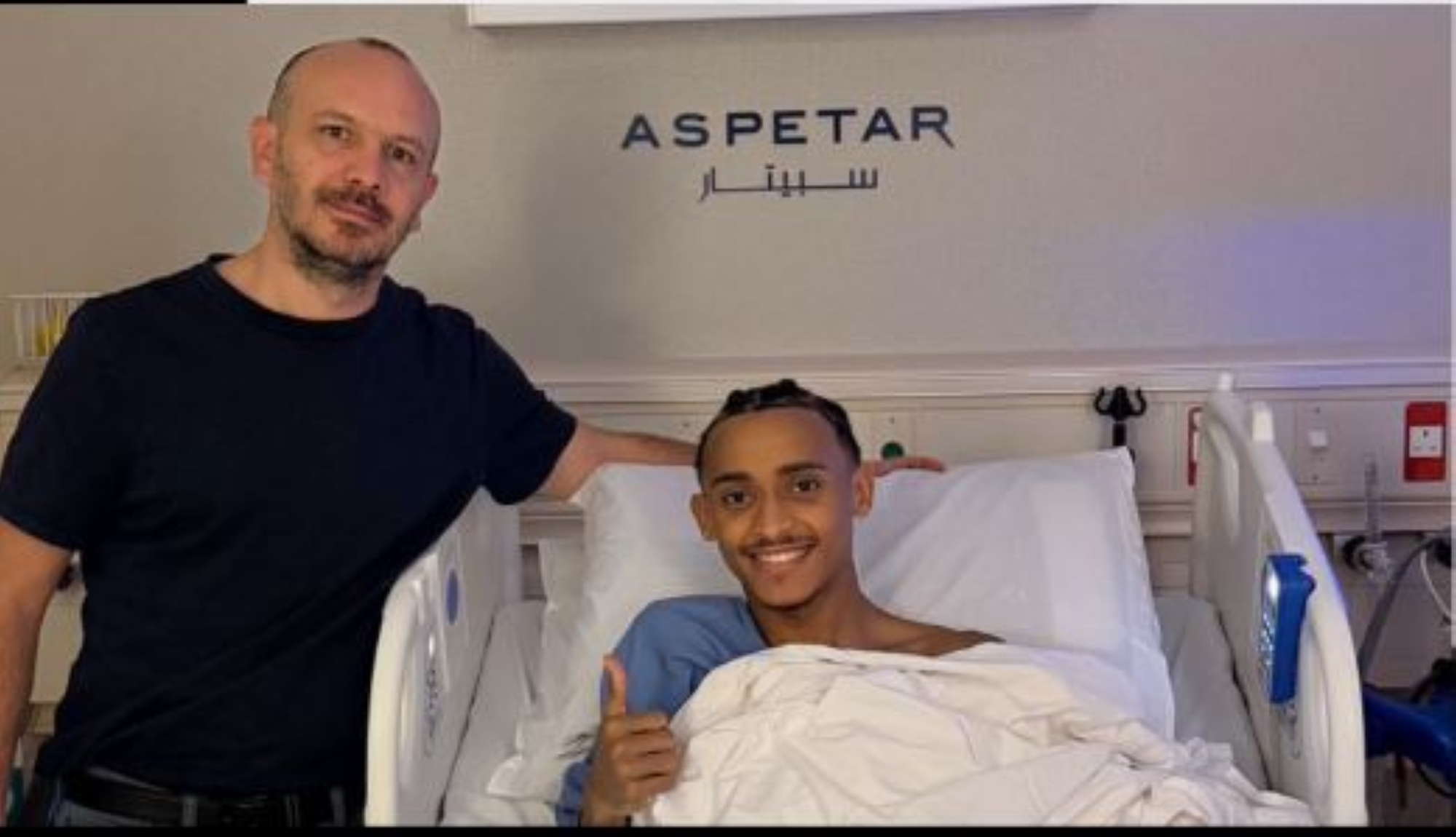 نجاح عملية الرباط الصليبي للاعب الشباب محمد حربوش في قطر