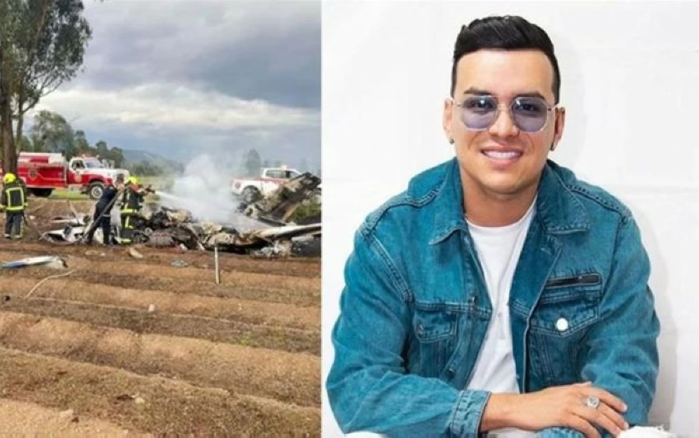 مصرع المغني ييسون خيمينيز بتحطم طائرة في كولومبيا