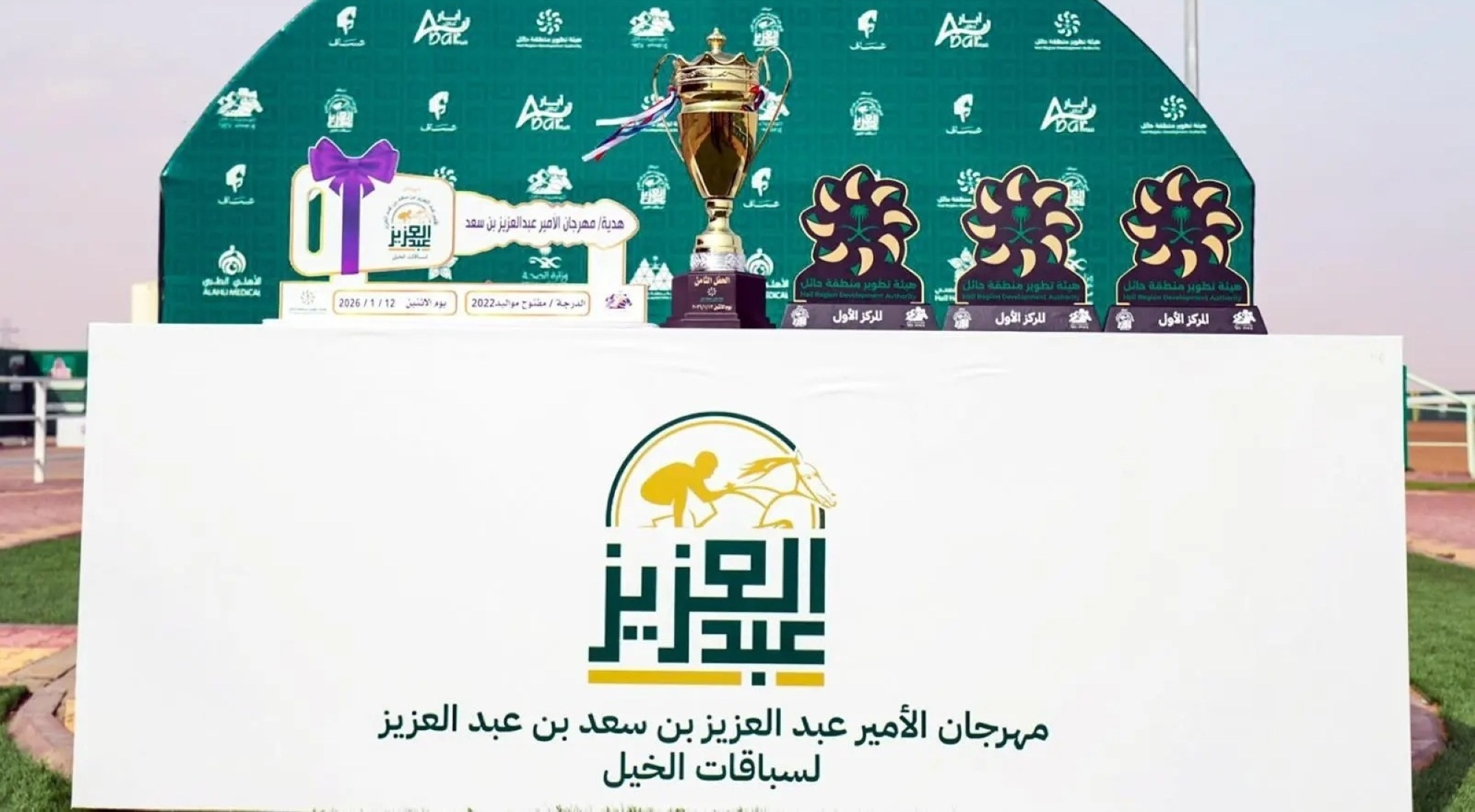 سباق الخيل الثامن في حائل: تتويج الفائزين ودعم لتراث الفروسية