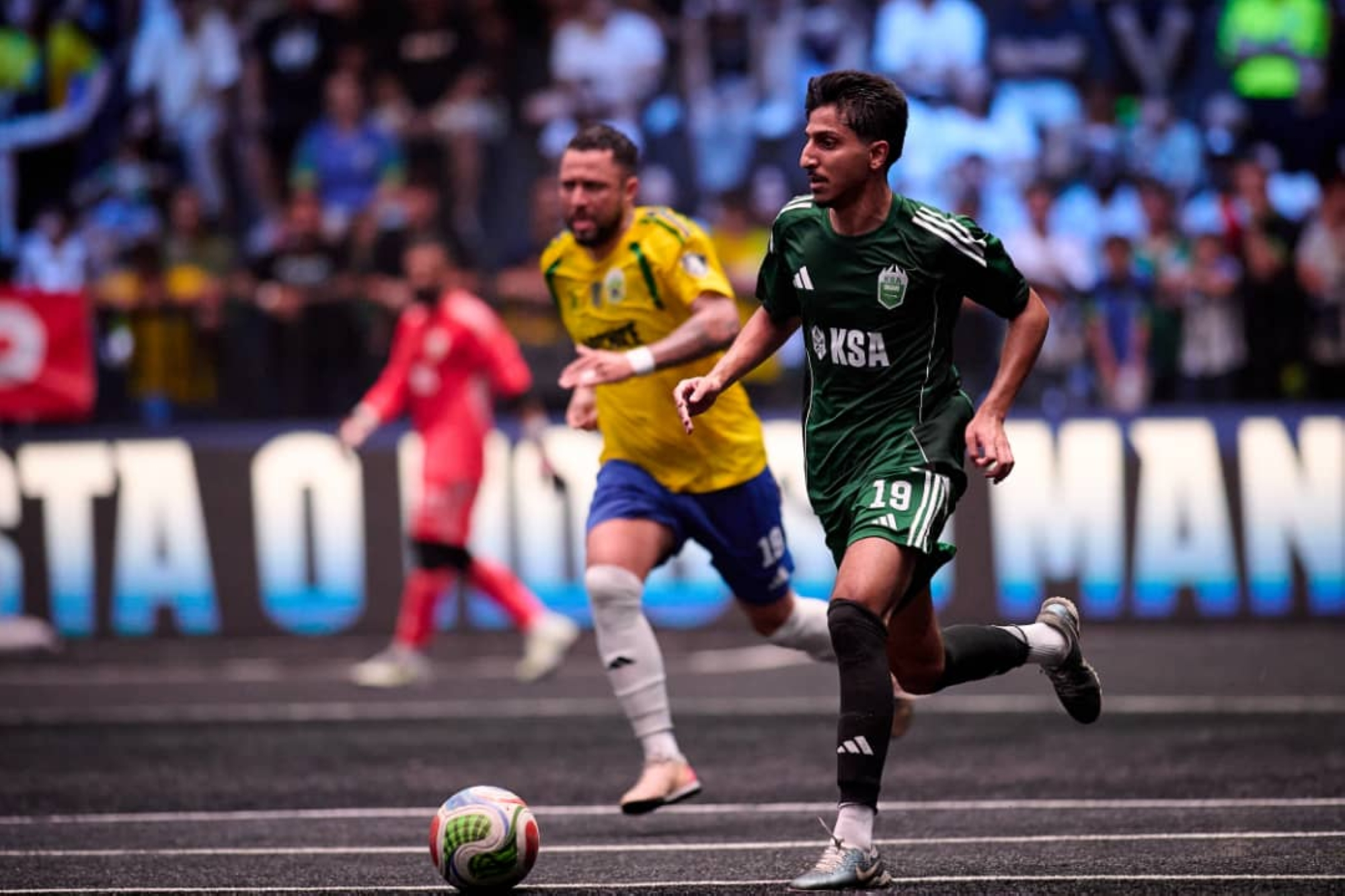 الأخضر السعودي يودع كأس العالم للملوك بعد الخسارة من البرازيل