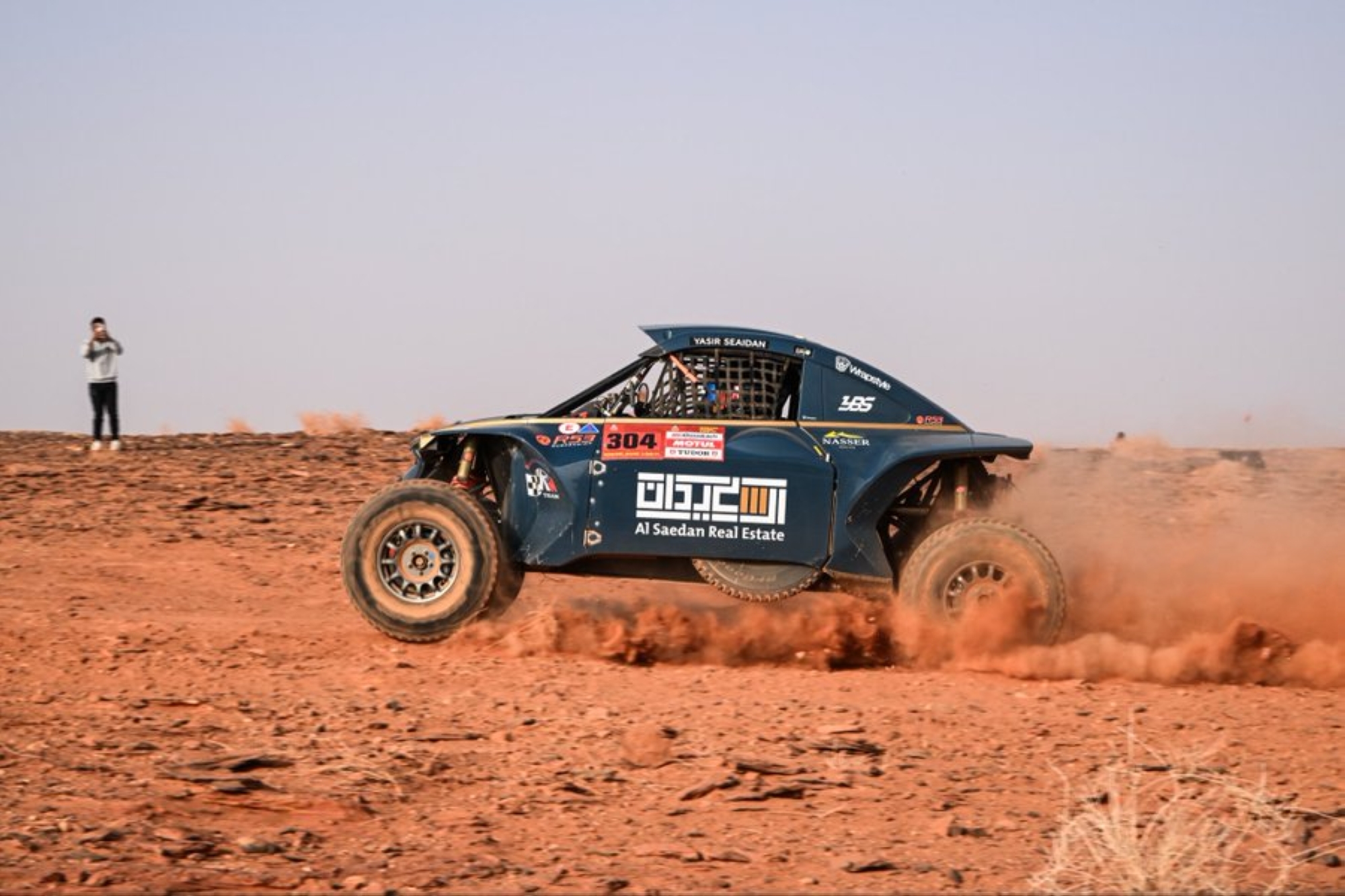 ابن سعيدان وصيفاً للمرحلة 10 من رالي داكار السعودية 2026