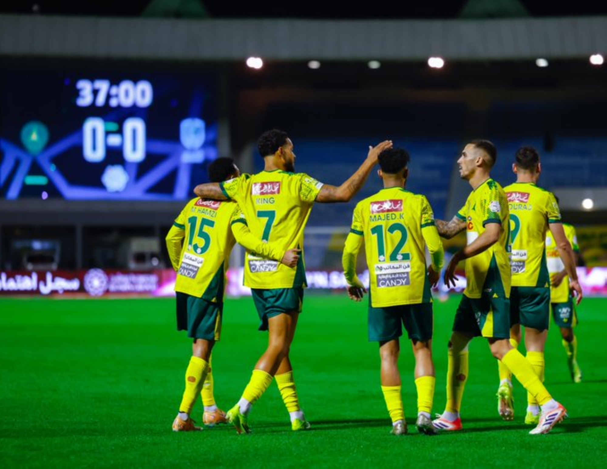 الخليج يهزم الأخدود 4-1 في الجولة 16 من دوري روشن السعودي