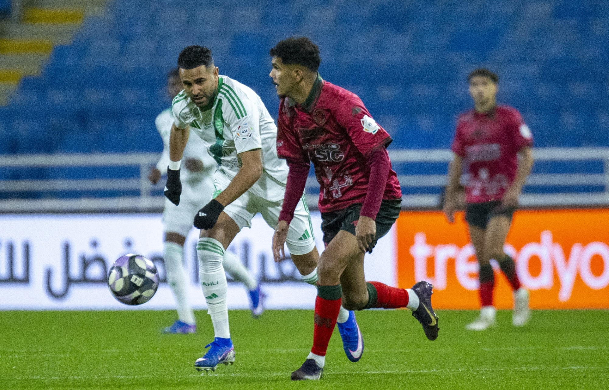 الأهلي يهزم الخلود 1-0 ويصعد لوصافة دوري روشن السعودي