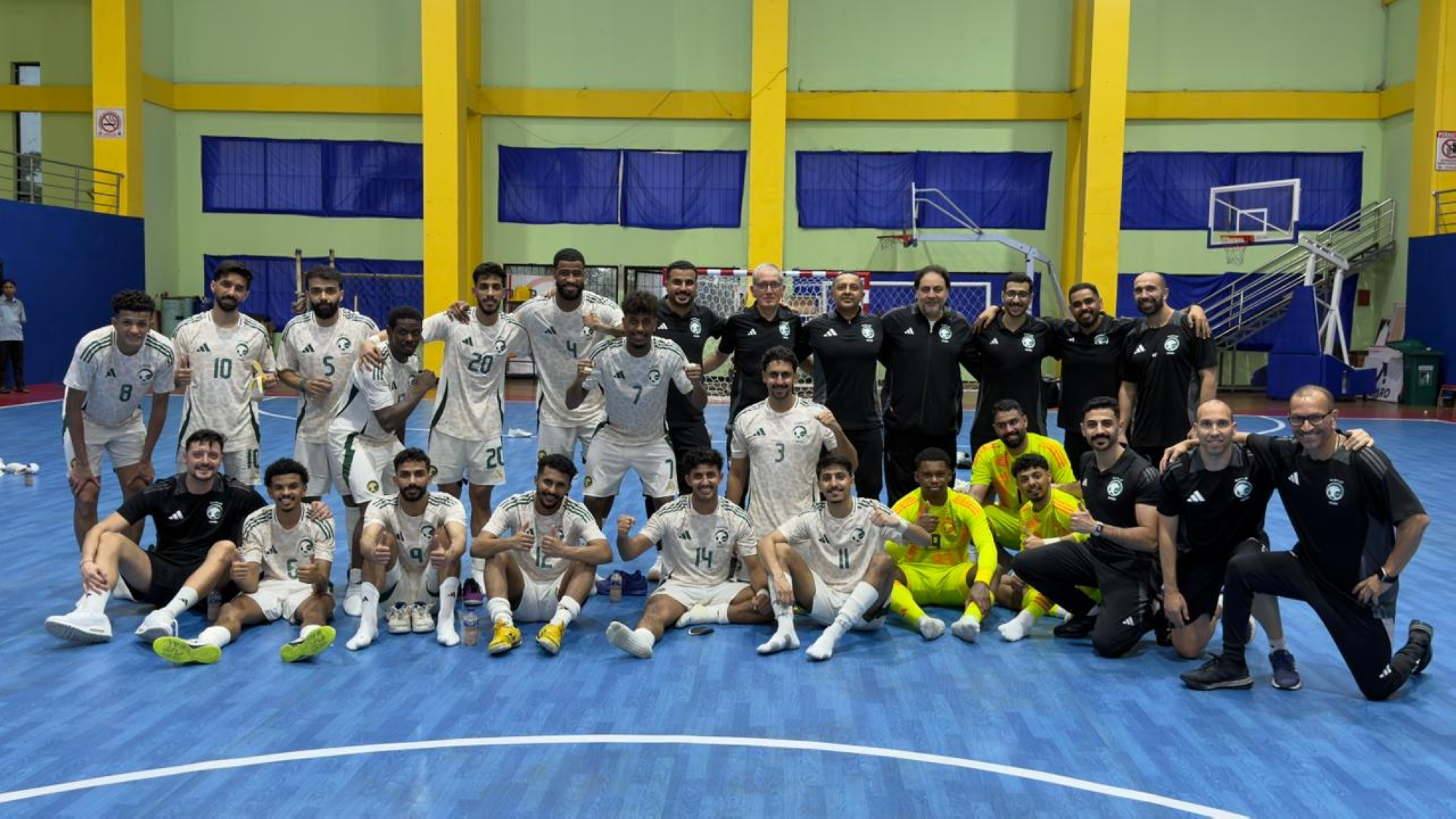 أخضر الصالات يفوز على قيرغيزستان ودياً استعداداً لكأس آسيا