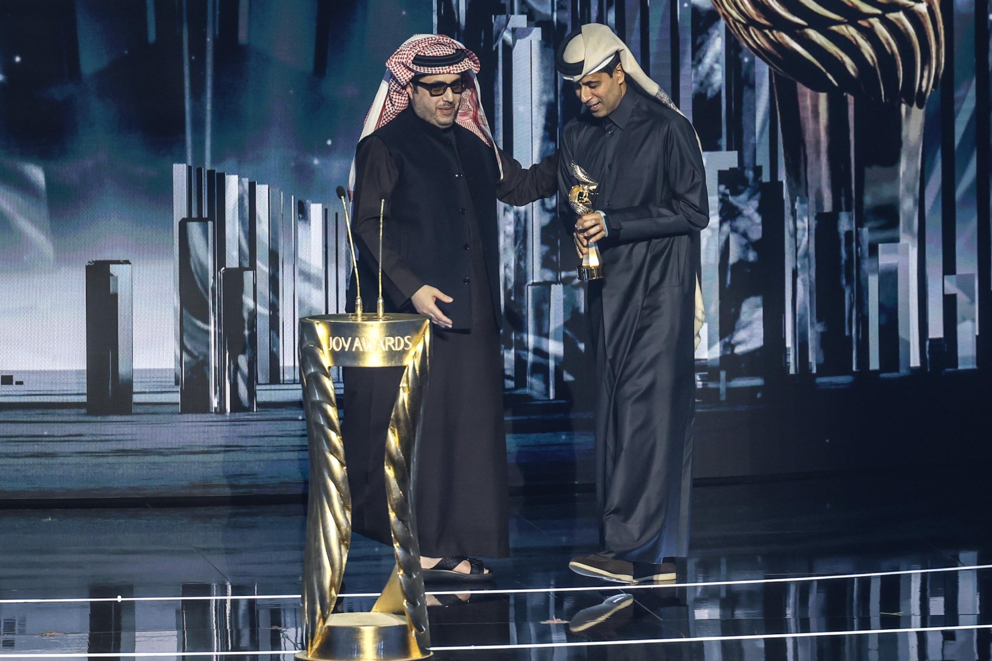 تكريم ناصر الخليفي في حفل JOY AWARDS بالرياض لعام 2026