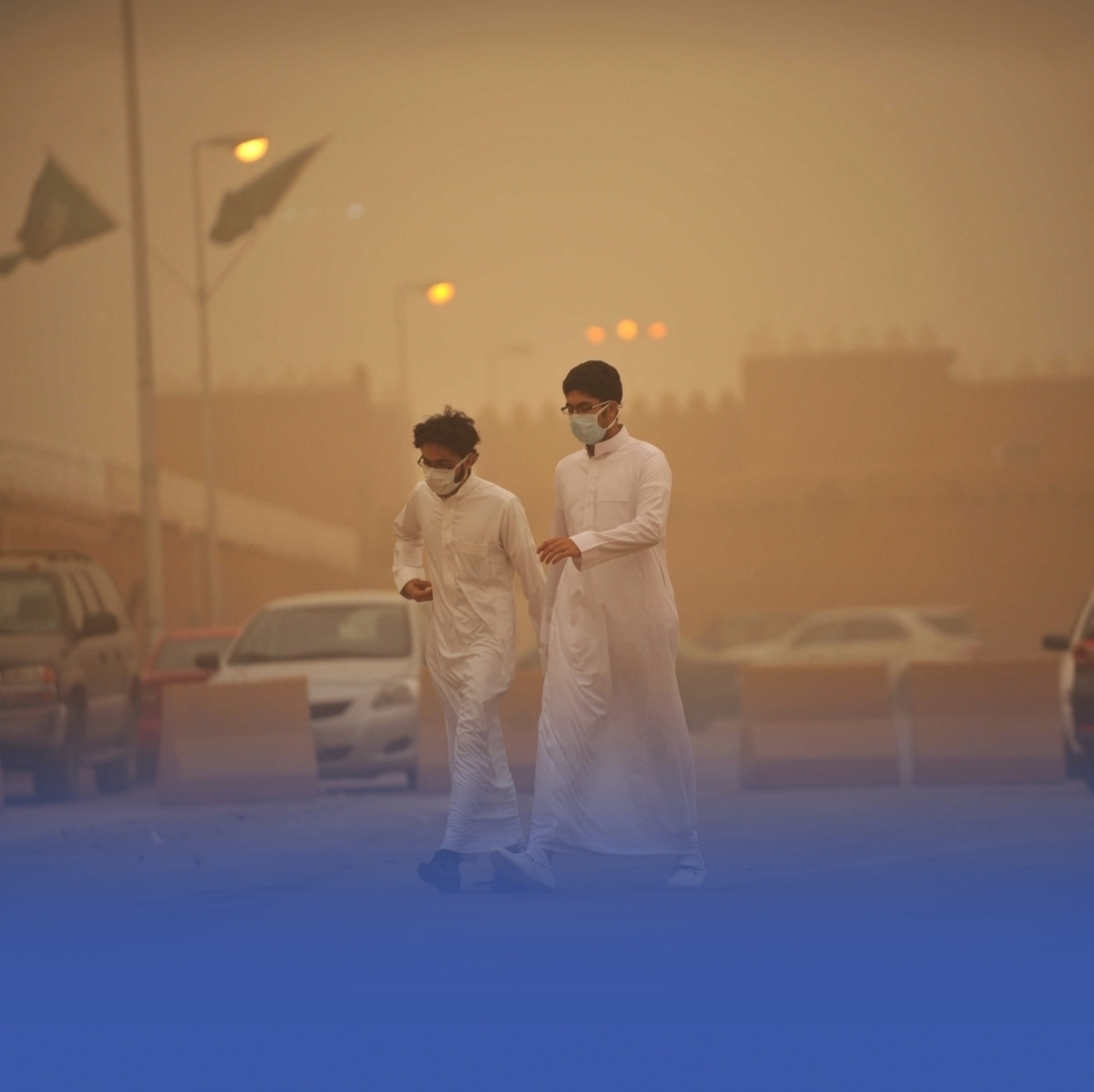 الطقس في السعودية: تحذير من رياح نشطة وغبار بمعظم المناطق