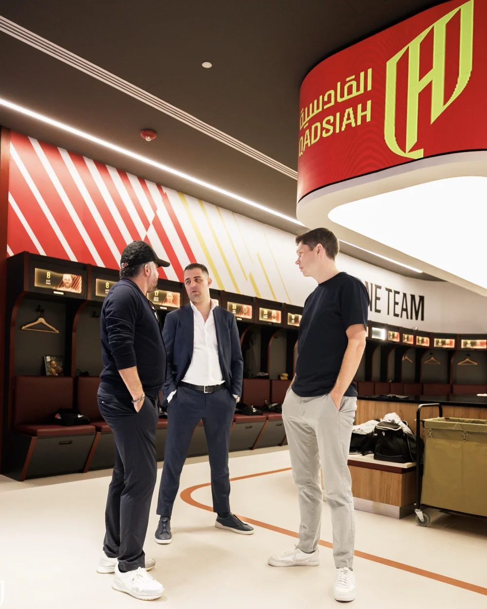 Gattuso and Buffon visit Al-Qadisiyah to scout Retegui