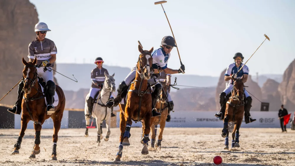 بطولة العُلا لبولو الصحراء 2024: انطلاق المنافسات العالمية