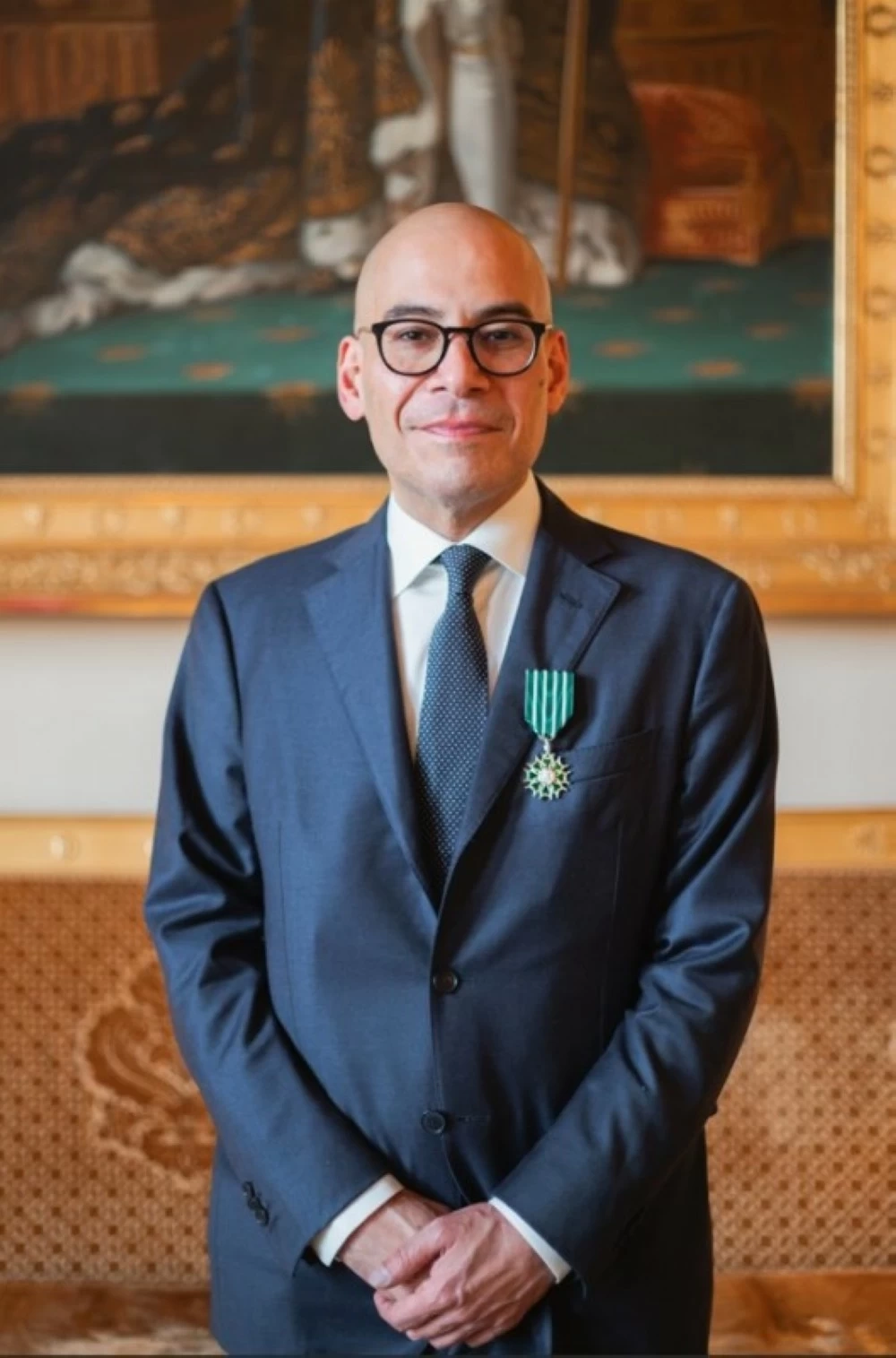 Fadi Jamil receives the French Knight's Cross in recognition of his support for the arts