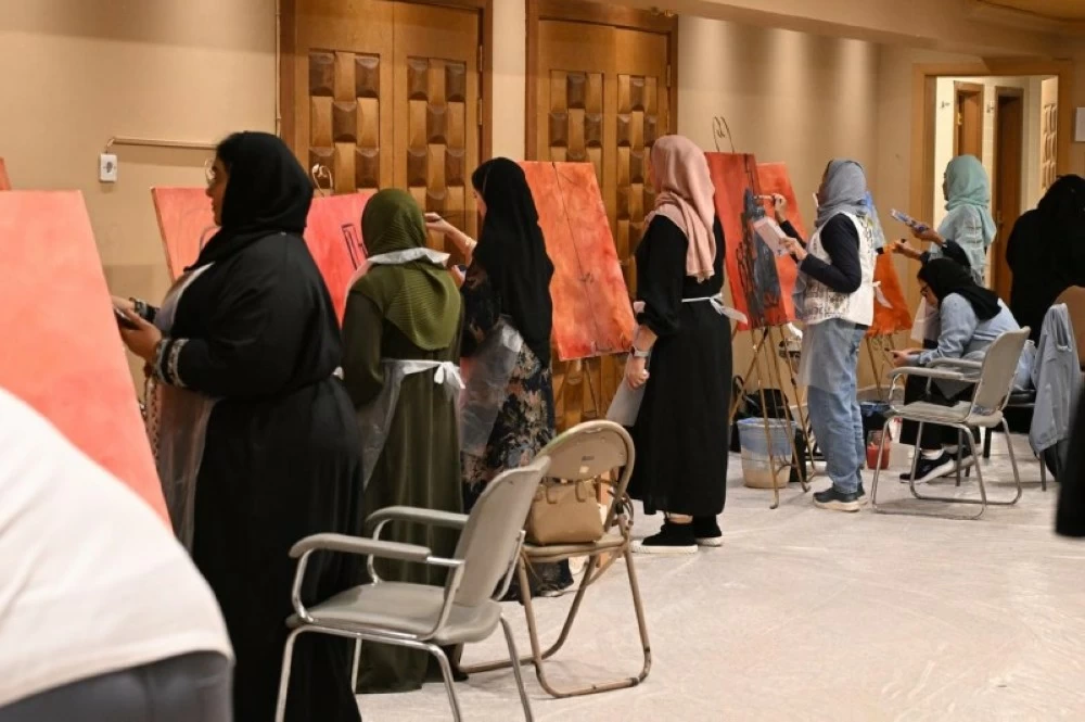 ورشة جماليات التأثيرية في أدبي جدة: فن الضوء واللون