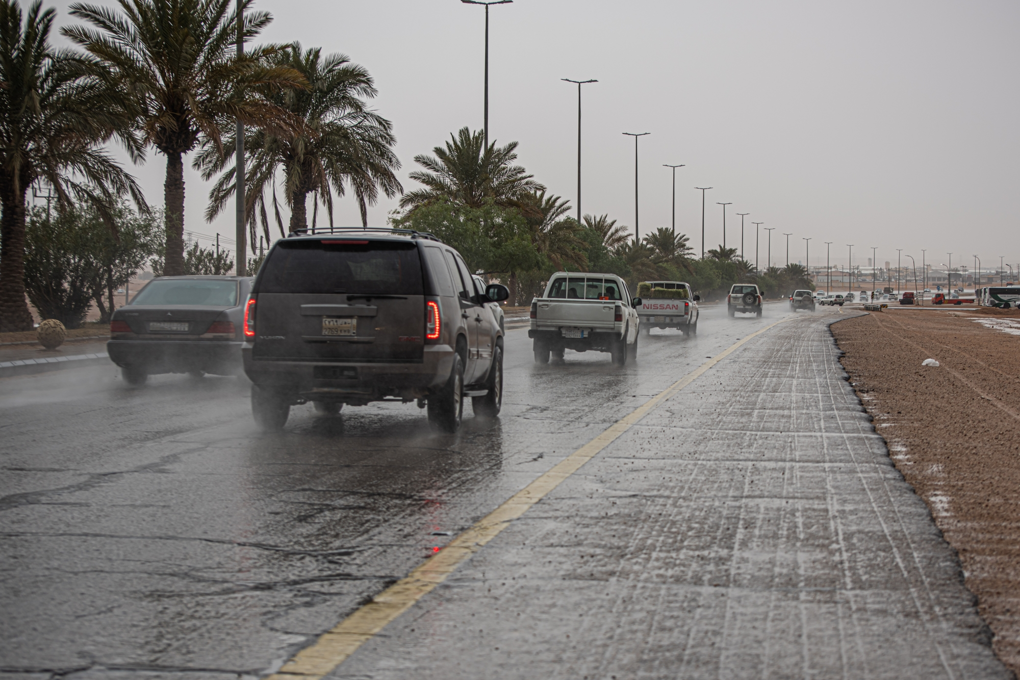 Saudi Arabia weather today: Rain in the highlands and dust in Riyadh and the Eastern Province