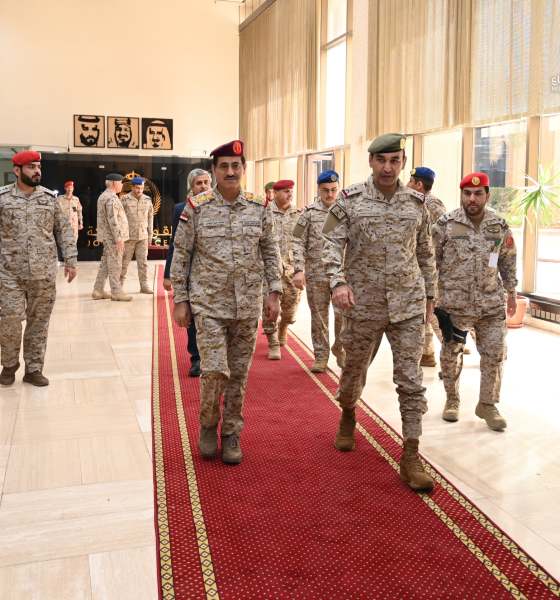 The commander of the joint forces receives the Yemeni Minister of Defense to discuss resolving the crisis