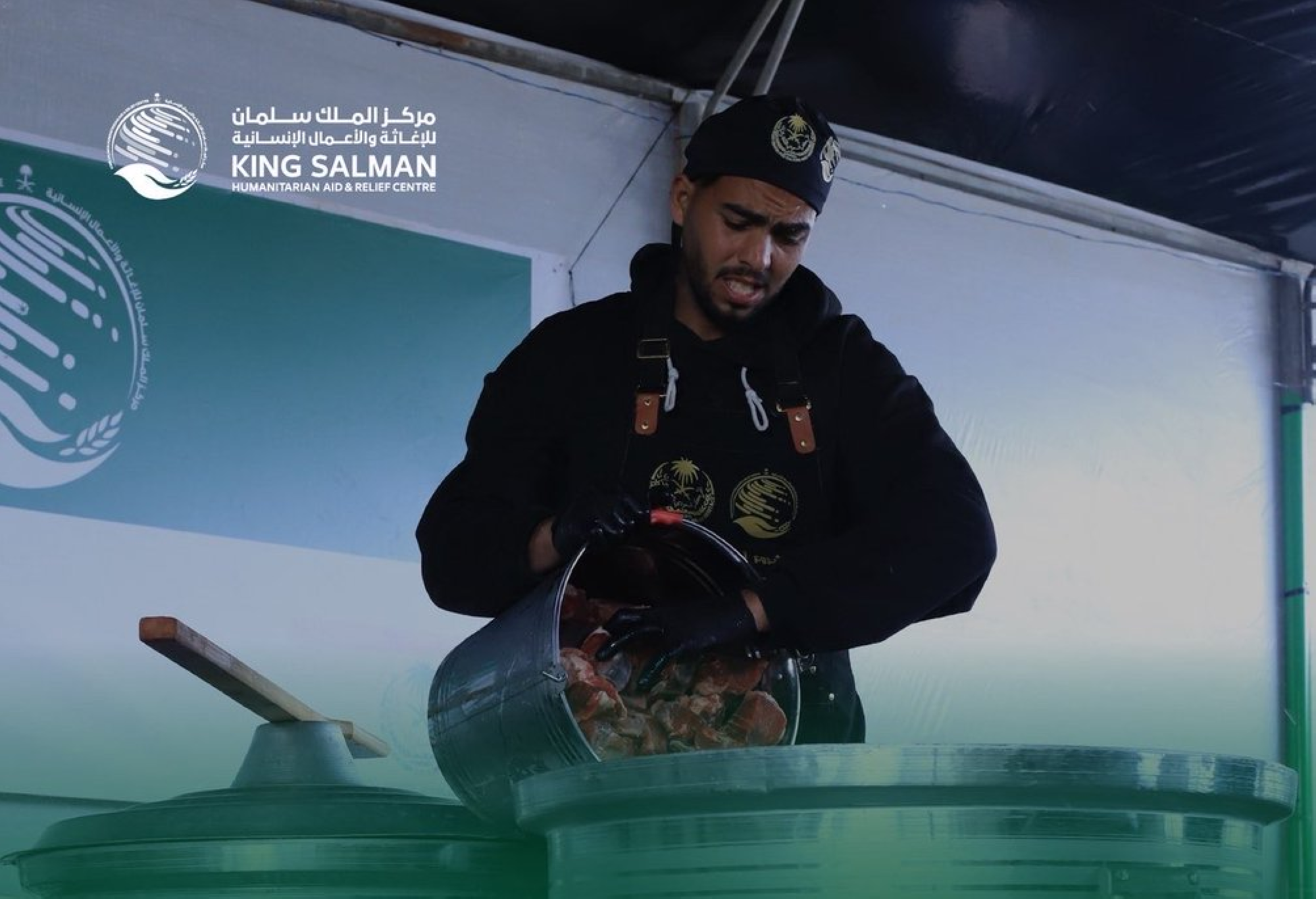 Salman Relief inaugurates a central kitchen in Gaza to produce 3.6 million meals