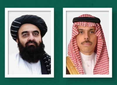 وزير الخارجية السعودي ونظيره الأفغاني